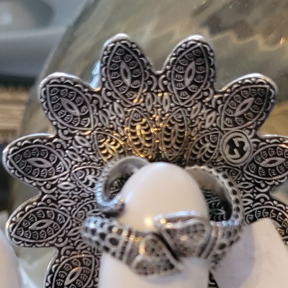 Fabulous Authentic Statement Sterling Silver Marm… - image 5